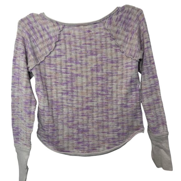 We The Free spaced out long sleeve knitted sweater size XS - Picture 4 of 5